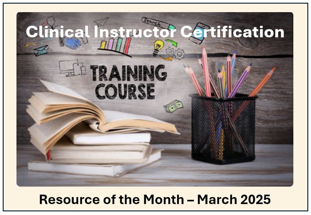 Resource of the Month -  March 2025 